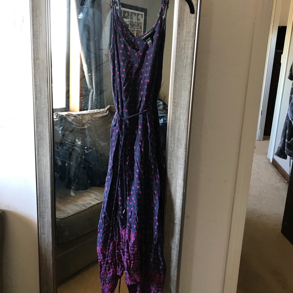 Maxi asymmetrical dress